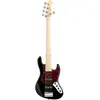 Image de Sadowsky MetroLine 21-5 Vintage Ash Solid Black High Polish basse électrique 5 cordes