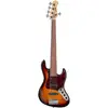 Image de Sadowsky MetroLine 21-5 Vintage Alder 59 Burst Transparent basse électrique 5 cordes