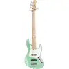 Image de Sadowsky MetroLine 21-5 Vintage Ash Solid Sage Green Metallic Satin basse électrique 5 cordes