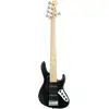 Image de Sadowsky MetroLine 24-5 Vintage Ash Solid Black Satin basse électrique 5 cordes