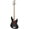 Image de Sadowsky MetroLine 21-5 Vintage M/J Bass Swamp Ash Solid Black High Polish basse électrique 5 cordes avec housse