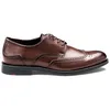 Image de LLOYD Chaussures à lacets EEZY 140 pour homme en cuir lisse marron, marron, 40 EU
