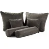 Image de Coussin gris 65 cm 90 cm COUSSINS BOXSPRING