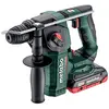 Image de Metabo 600324800 BH 18 LTX BL 16 Batterie avec 2 batteries 4,0 Ah, 18 V, avec lumière LED, perçage pour marteau perforateur + perçage, avec arrêt de sécurité