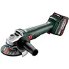 Image de Meuleuse dangle sans fil - METABO - W 18 L 9-125 - 18 V - MetaBOX 165 L