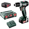 Image de Perçeuse visseuse sans fil 12V POWERMAXX BS 12 BL 2X2Ah LI-POWER - METABO - 601044500 - CHARGEUR SC 30 + METABOX 118
