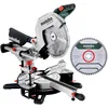 Image de Metabo KGS 305 M - 613305900 - Kit scie radiale et à onglet avec lame de scie circulaire Precision Cut Line 305 mm 2. Lame de scie en carbure de tungstène et fonction de traction - Câble de 2 m de