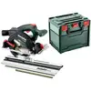 Image de Metabo Scie circulaire sans fil KS 18 LTX 57 BL (691223000) avec rail de guidage KFS 44, metaBOX 340