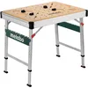 Image de metabo MWB 100, Table Multifonctions et Établi de Chantier Pliant