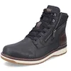 Image de Rieker Homme Bottines 39440, Monsieur Bottines à Lacets,Hydrofuge,riekerTEX,Botte à Lacets,tex,Bottes,Chukka Boot,Noir (Schwarz / 00),41 EU / 7.5 UK