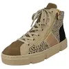 Image de Rieker, N5931, Femme Basket_Mode_Montante Beige léopard - 39 EU