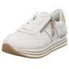 Image de Remonte Baskets Basses D1327 pour Femme, Blanc 81, 39 UE, Blanc 81., 39 EU