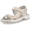 Image de Rieker Sandales classiques pour femme 68866, Rose 31, 41 EU Étroit