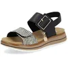 Image de Remonte, D1J53, Femme Sandale noir bi-matière - 36 EU