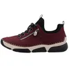 Image de Rieker Chaussures pour Femme 45973, Rouge, 39 EU