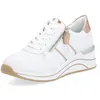 Image de Remonte D0T04 Baskets Mode Femme Blanc 38