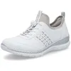 Image de Rieker Damen Low-Top Sneaker L3259, Frauen Halbschuhe,Freizeitschuhe,Turnschuhe,Laufschuhe,straßenschuhe,Strassenschuhe,Weiss (80),39 EU / 6 UK