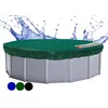 Image de QUICK STAR Bâche Hiver pour Piscine Ronde 450-460 cm 200g/m²