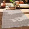 Image de Paco Home Tapis Intérieur & Extérieur Balcon Terrasse Cuisine Motif Ethnique Boho Moderne, Dimension:240x340 cm, Couleur:Beige 8