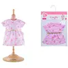 Image de Robe Rose pour Poupon 30cm