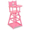 Image de Chaise Haute Rose pour poupon 36 et 42 cm en occasion ou reconditionné