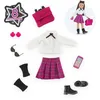 Image de Accessoires poupée - COROLLE - Dressing Collège Anglais - 8 accessoires - dès 4 ans