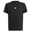 Image de adidas Kids' T-Shirt Future Icons 3-Stripes, Black/White, 9-10A