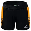 Image de Erima Six Wings Kurze Shorts, Noir/New Orange, 42 Femme