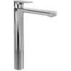 Image de Villeroy & Boch Liberty Robinet lavabo haut, mitigeur salle de bain sans trop-plein, économique avec cartouche céramique, hauteur bec 258mm, robinet rond chromé