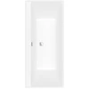 Image de V&B Baignoire rectangulaire Collaro Duo 180x80 cm, version EB Chrome, blanc pierre