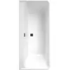 Image de Villeroy & Boch Collaro Duo Baignoire encastrée acrylique 1800 x 800 mm - Noir mat, UBA180COR9CS00VN, Couleur : alpina blanc - UBA180COR9CS00VN01