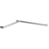 Image de V&B Vicare Design Barre de douche 70 cm, aluminium chromé, verticale