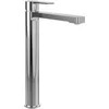 Image de Robinetterie pour lavabo Villeroy & Boch Architectura surélevé, robinet de salle de bains avec bonde à poussoir, robinetterie pour lavabos économe en eau, hauteur de bec 276 mm, rectangulaire, chromé