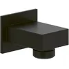 Image de Coude de raccordement mural VILLEROY ET BOCH Universal Showers rectangle Matt Black