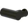 Image de V&B Support de douche à main Universal Showers rond, montage mural, noir mat
