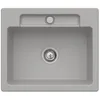 Image de Villeroy & Boch Siluet 60 S Fossil - 3346 01 KD Évier céramique à commande manuelle
