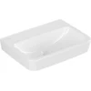 Image de V&B Lavabo à main O.NOVO 50x37cm, carré, sans trou, blanc C-plus