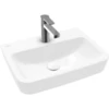 Image de V&B Lavabo mural O.NOVO 50x37 cm, angle, avec trop-plein, blanc