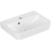 Image de V&B O.NOVO Lavabo à poser 50x37 cm, carré, avec trop-plein, blanc