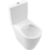 Image de V&B AVENTO WC à cuvette profonde 37x64 cm, D-Flush, au sol, blanc brillant C+