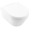 Image de V&B Combi-Pack WC suspendu Architectura, sortie horizontale, blanc, avec siège
