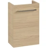 Image de V&B Meuble sous-lavabo AVENTO 34x51,4x20,2cm, raccord droite, 1 tiroir, chêne nord