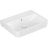 Image de V&B O.NOVO Lavabo 60x46 cm, angle, sans trou robinet, avec trop-plein, blanc