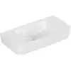 Image de V&B O.NOVO Compact lavabo à main 50x25 cm, sans trop-plein, sans trou de robinet, blanc