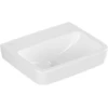 Image de V&B C-plus Lavabo encastré/à poser O.NOVO 45x37cm, angle, sans trou, blanc