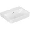 Image de V&B Lavabo encastré/pose O.NOVO 60x46cm, angle, sans trou, avec trop-plein, blanc C-plus