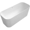 Image de V&B Baignoire autoportante rectangulaire FINION 170x70cm, Zul, EM, Rg, bl. sat., chr