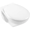 Image de V&B Pack WC suspendu O.NOVO 36x54 cm, avec siège, Direct Flush, blanc