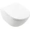 Image de V&B Subway 3.0 WC suspendu, cuvette profonde, sans rebord, blanc, 37x56cm