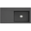 Image de V&B Évier Subway Style 60 Dte, avec garniture vidage, mitigeur, gris CeramicPlus